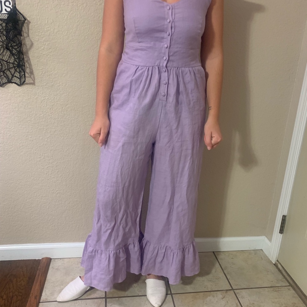 NWOT Puple Jumpsuit